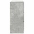 Aparador de madera de ingeniería gris hormigón 100x35x76
