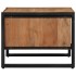 Mesa de centro madera maciza de acacia 70x50x38