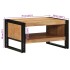 Mesa de centro madera maciza de acacia 70x50x38