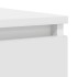 Aparador con cajones blanco 100,5x35x76 cm madera de