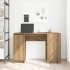 Escritorio roble artisan 120x42x76 cm madera de