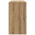 Escritorio roble artisan 120x42x76 cm madera de