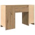 Escritorio roble artisan 120x42x76 cm madera de