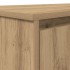 Escritorio roble artisan 120x42x76 cm madera de