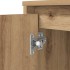 Escritorio roble artisan 120x42x76 cm madera de