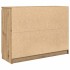 Aparador con cajones roble artesanal 100,5x35x76