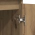 Aparador con cajones roble artesanal 100,5x35x76