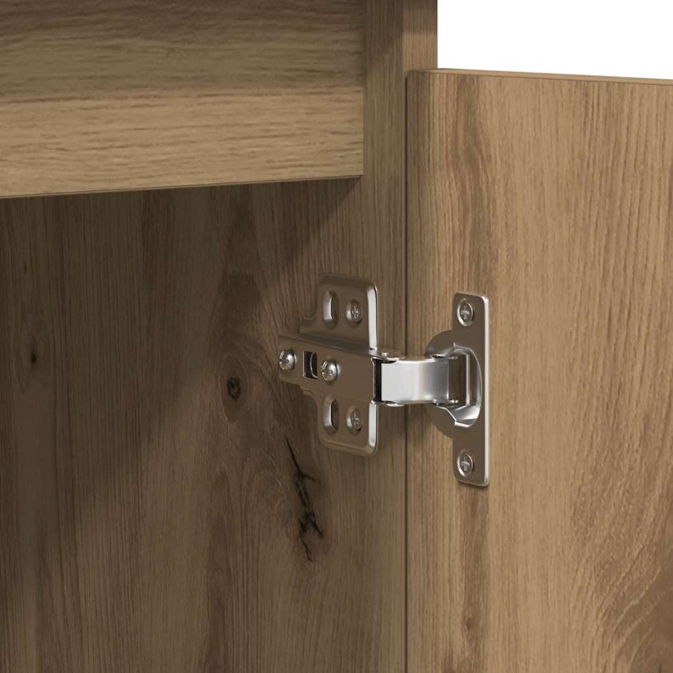 Aparador con cajones roble artesanal 100,5x35x76