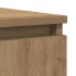 Aparador con cajones roble artesanal 100,5x35x76