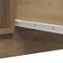 Aparador con cajones roble artesanal 100,5x35x76