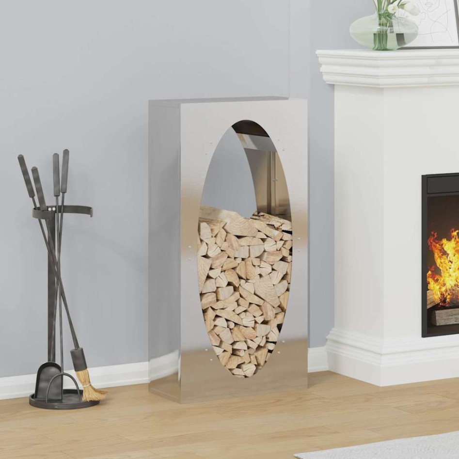 Leñero 50x23x100 cm Stainless