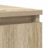 Aparador con cajones roble Sonoma 100,5x35x76