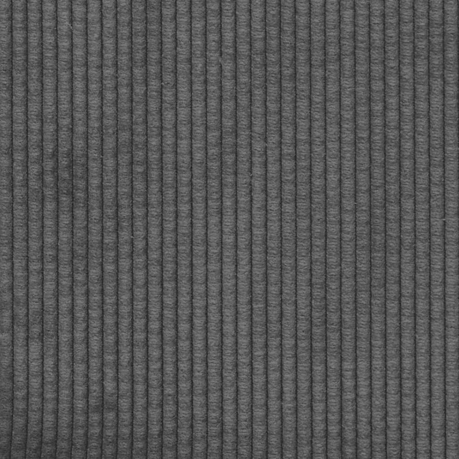 Sofá Loveseat gris oscuro 109 cm tejido de