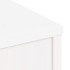 Armarios auxiliares 5 uds ODDA blanco 40x24x79 cm madera
