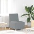Sillón Sofá Tela Gris Claro 55