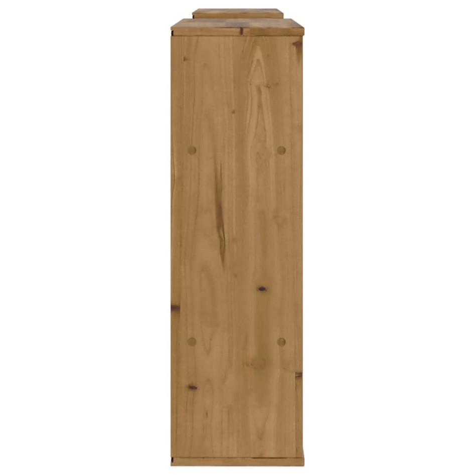 Muebles de TV 5 uds. con almacenaje ODDA madera maciza