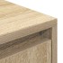 Mueble de TV de roble Sonoma 188,5x41x50 cm Madera