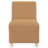 Sillón de sofá beige 55 cm tejido imitación lana