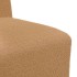 Sillón de sofá beige 55 cm tejido imitación lana