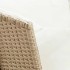 Juego de sofás de jardín con cojines beige 3 pzas ratán