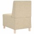 Sillón Sofá Tela Crema 55