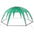 Tienda de fiesta impermeable verde