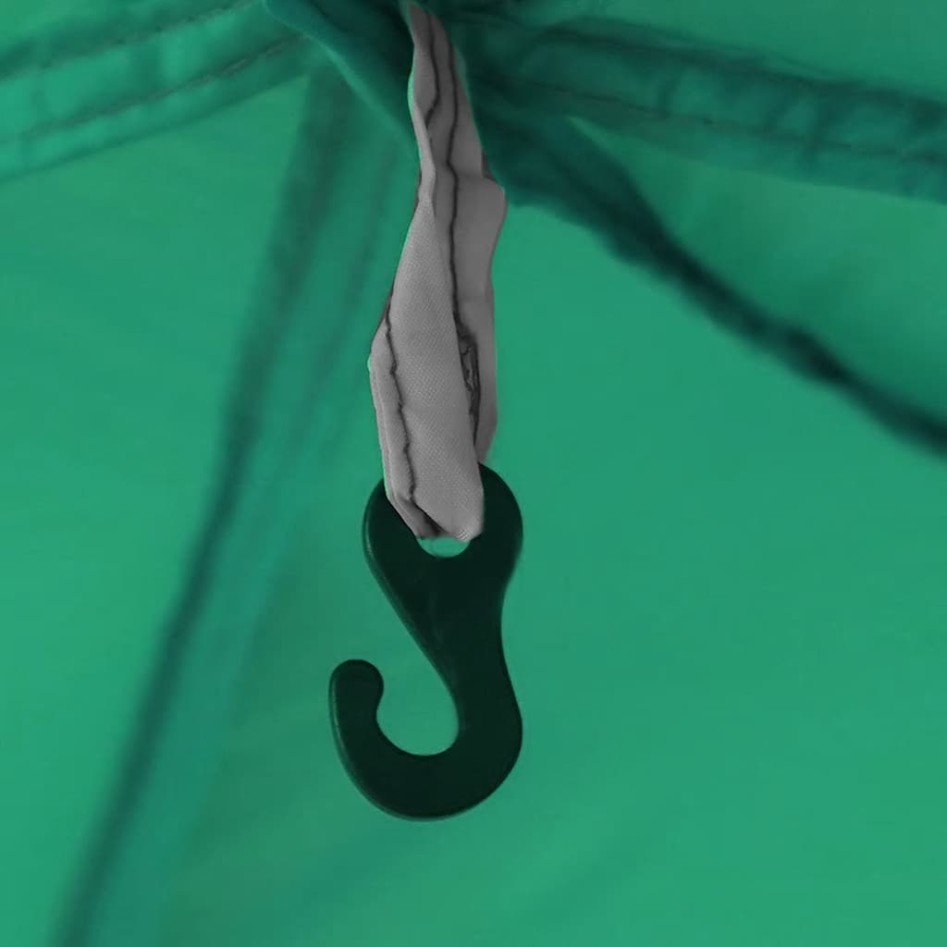 Tienda de fiesta impermeable verde