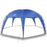 Tienda de fiesta impermeable azul
