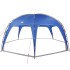 Tienda de fiesta impermeable azul