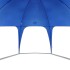 Tienda de fiesta impermeable azul