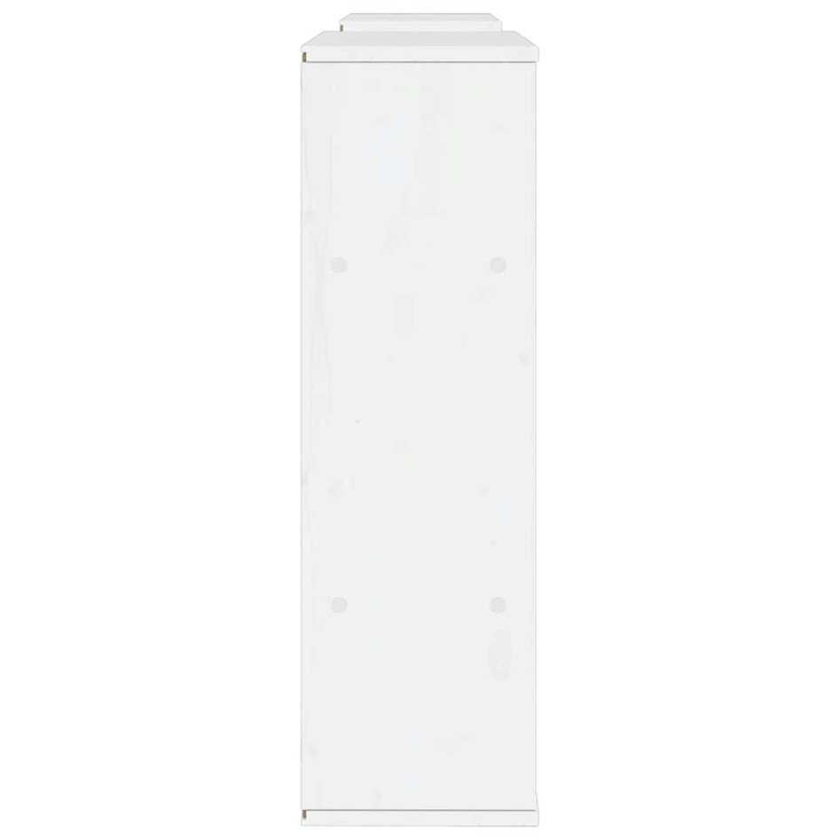 Muebles de TV 5 uds. con almacenaje ODDA blanco madera