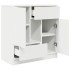 Aparador con cajones y puertas blanco 70,5x34x74,5