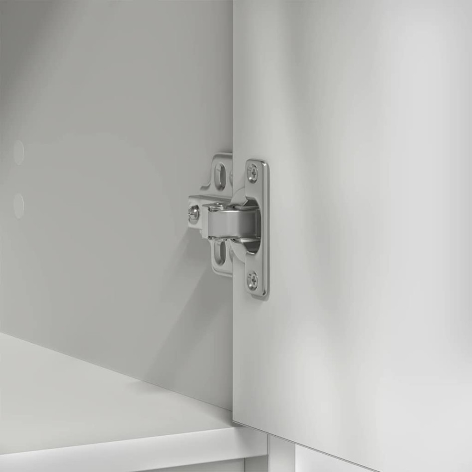 Aparador con cajones y puertas blanco 70,5x34x74,5