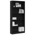 Estantería de madera de roble negro 80x24x176