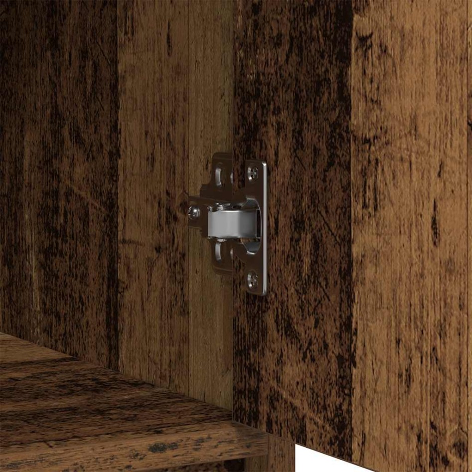 Aparador con cajones y puertas madera vieja 73x31x90