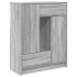 Aparador con cajones y puertas gris Sonoma 73x31x90