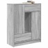 Aparador con cajones y puertas gris Sonoma 73x31x90