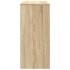 Aparador con cajones y puertas roble Sonoma 70,5x34x74,5