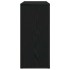 Aparador roble negro 91x29,5x65 cm madera de