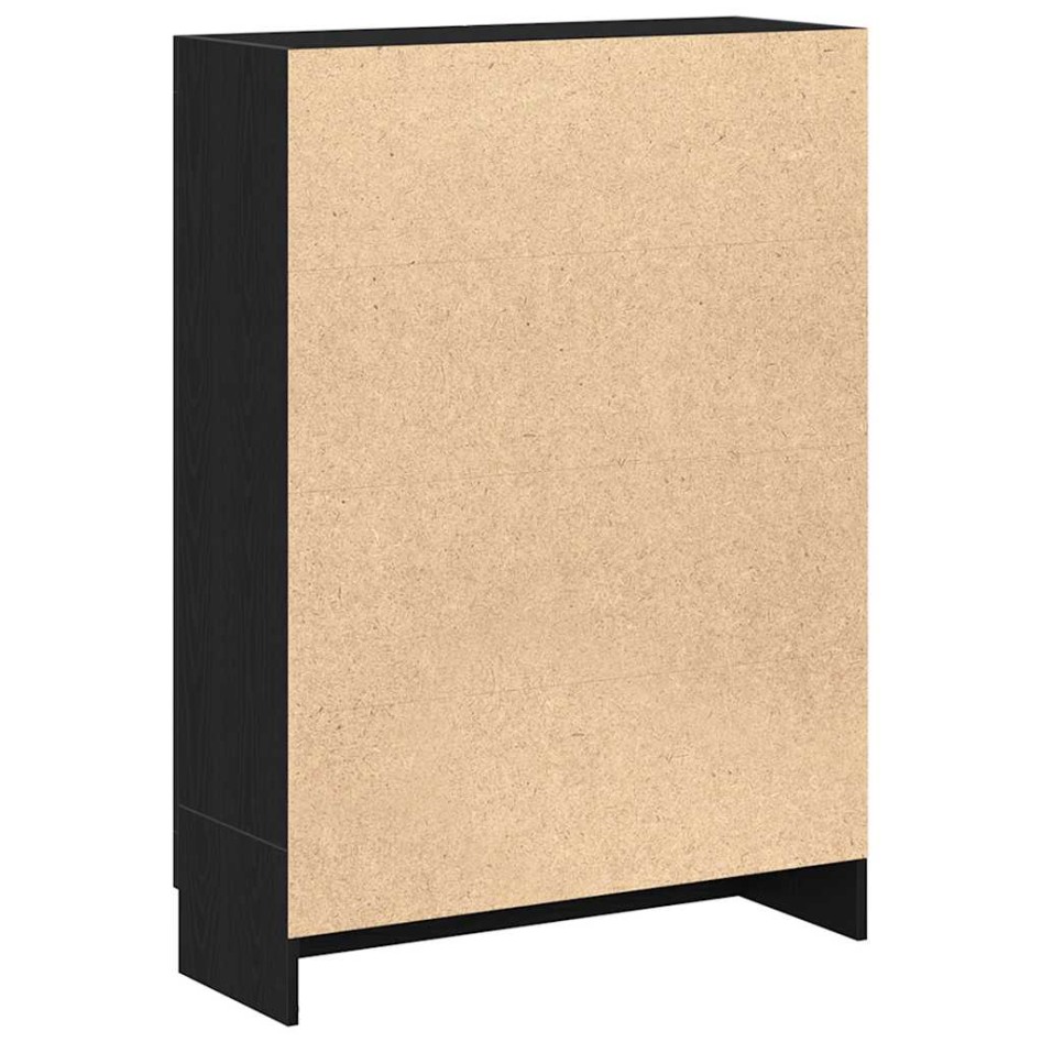 Librería de roble negro 82,5x30,5x115 cm Madera de