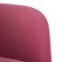 Sillón con reposabrazos Terciopelo Rojo Vino 54