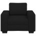 Sillón de tela negro 60