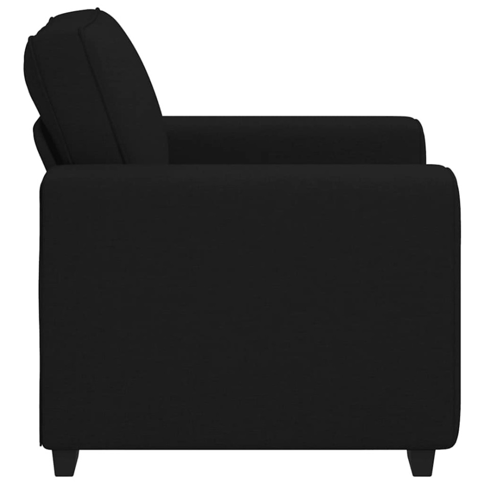 Sillón de tela negro 60