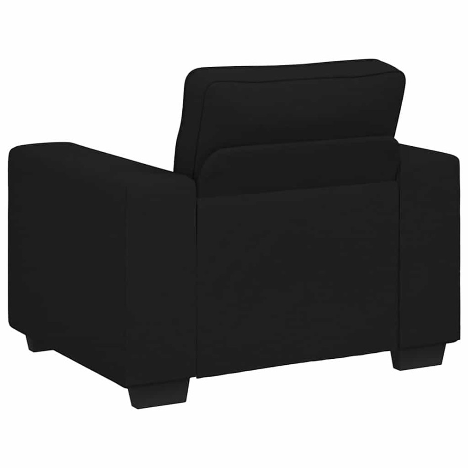 Sillón de tela negro 60