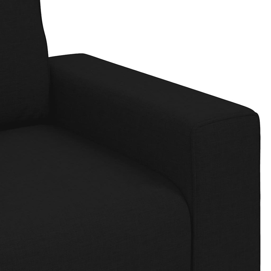 Sillón de tela negro 60
