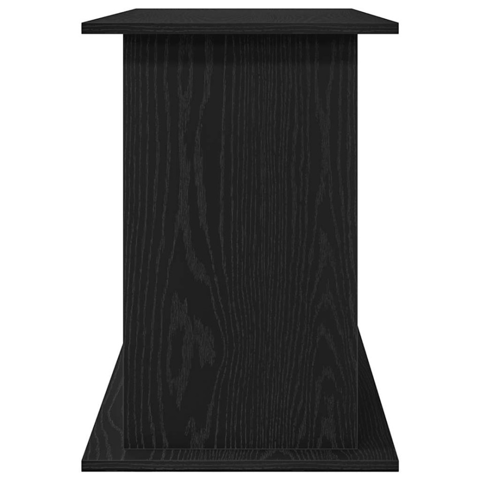 Soporte para acuario de madera de roble negro 101x41x58