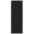 Aparador con 6 cajones roble negro 50x34x96cm madera