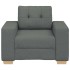 Sillón de tela gris oscuro 59
