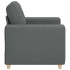 Sillón de tela gris oscuro 59