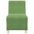 Sillón sofá verde claro 55 cm